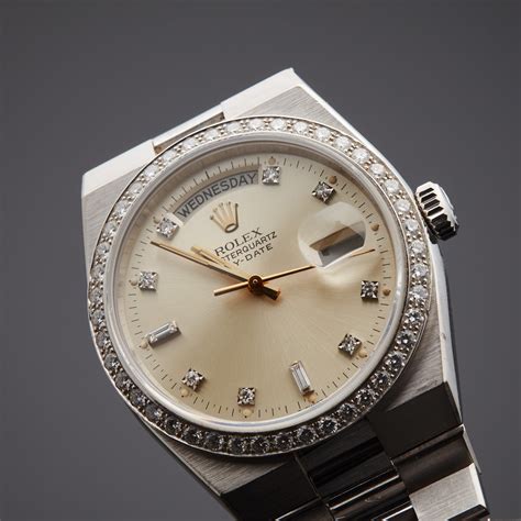 rolex day date quartz donna|rolex datejust oysterquartz.